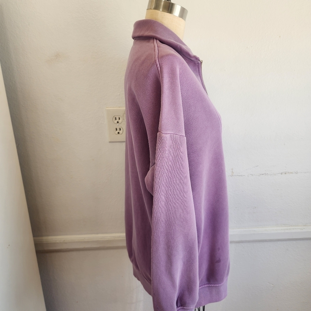 NEW | & Other‎ Stories | Half Zip Sweatshirt,  Small - Picture 7 of 12